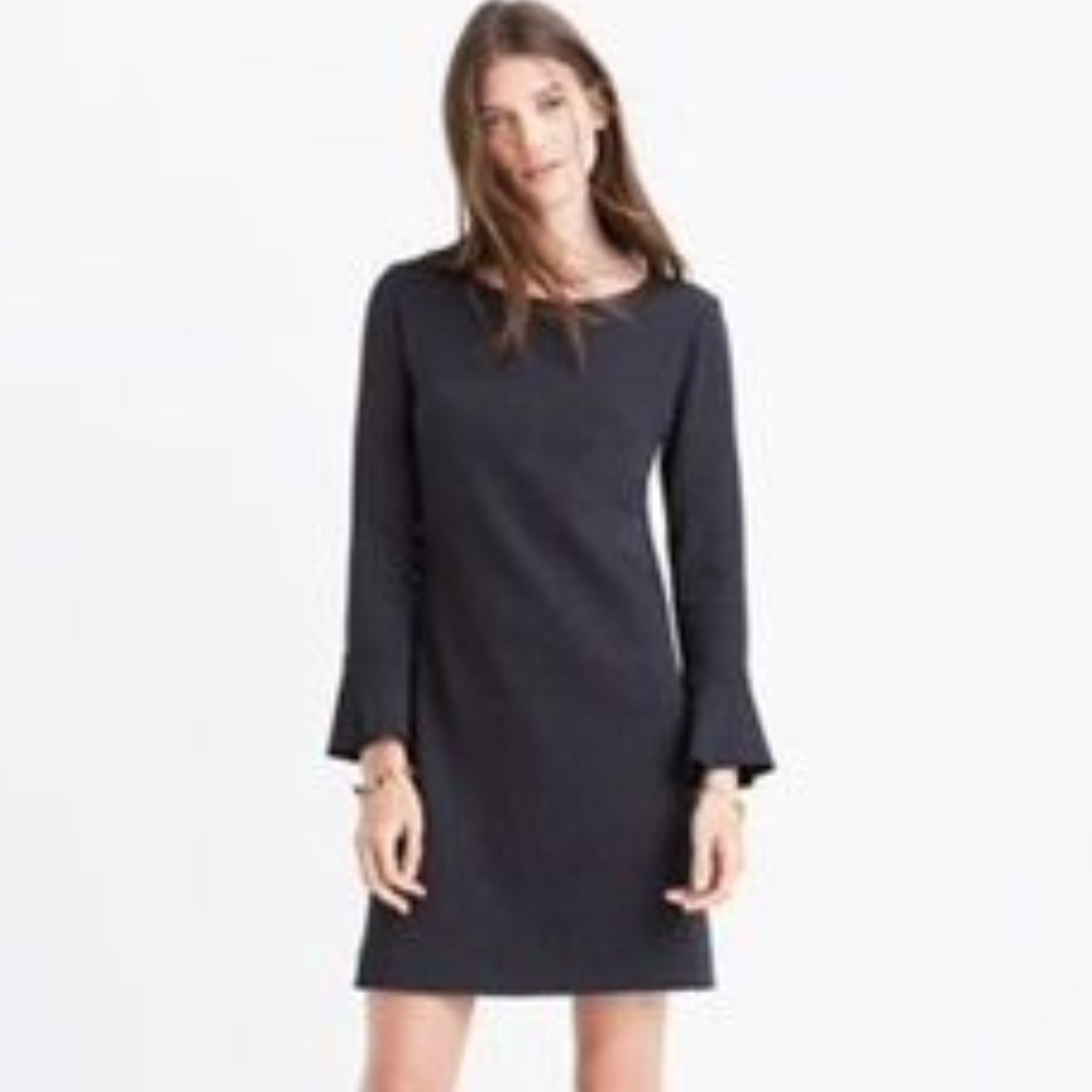 Madewell Jersey Knit Charcoal Gray dress